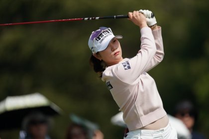 [포토] 김민선7 1번홀에서