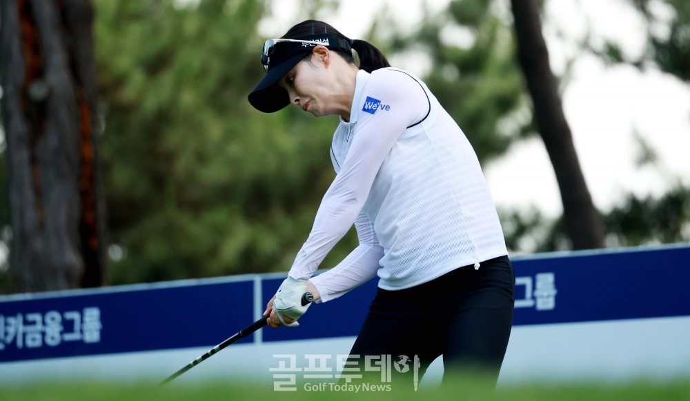 티샷하는 박결, ‘인카금융 더헤븐 마스터즈’