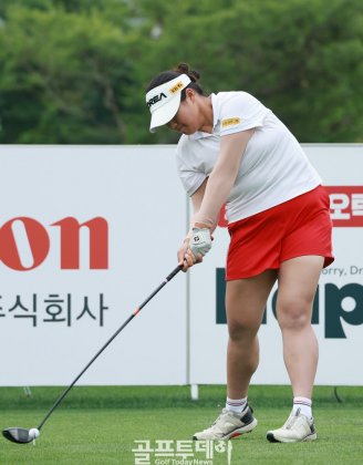 티샷하는 국가대표 김규빈,‘제16회 롯데 오픈’