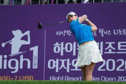 박현경, ‘하이원 리조트 여자오픈 2026’ 무빙데이 티샷