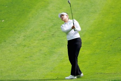 윤수아, ‘하이원 리조트 여자오픈 2026’무빙데이 1번홀 세컨드 샷