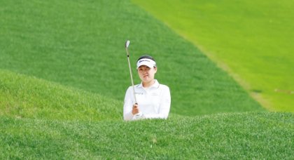 벙커샷 김소정, ‘하이원 리조트 여자오픈 2026’무빙데이 1번홀